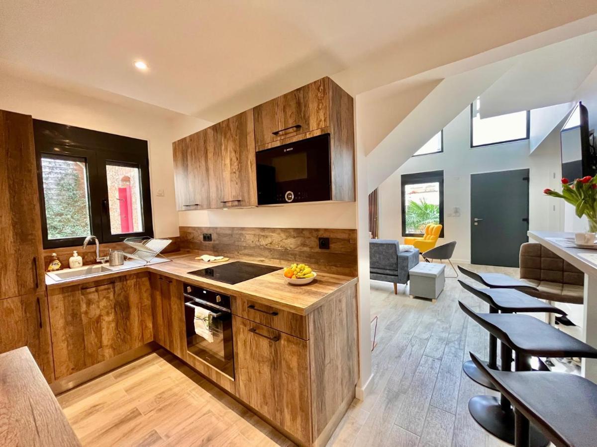 Duplex Design 6P - Acces Jardin Et Parking Gratuit Villa Malakoff Dış mekan fotoğraf
